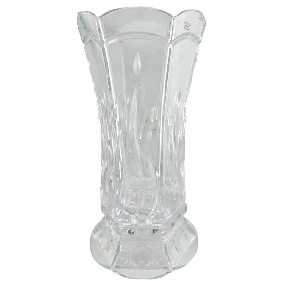 PartyLite Signature Hurricane Candleholder 11.75" taper pillar crystal vtg - Picture 2 of 10